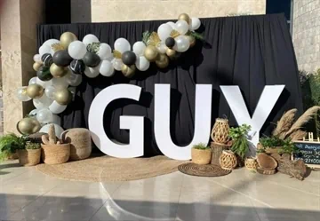 עמדת צילום לאירוע אותיות לד מוארות/ עמדת צילום לאירועים אותיות לד מוארות